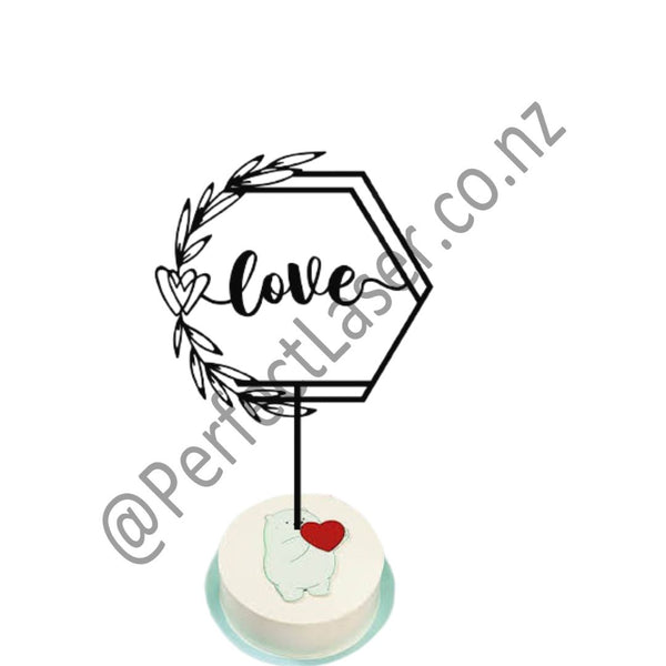 Valentine’s Day Custom Cake Topper - Perfect for a One-of-a-Kind Celebration!